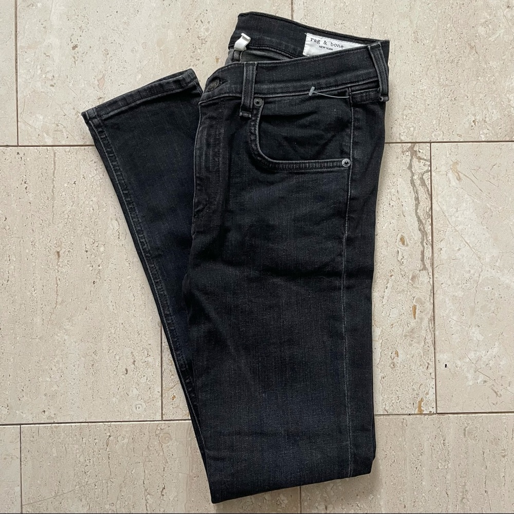 Rag & Bone Black Skinny Jeans